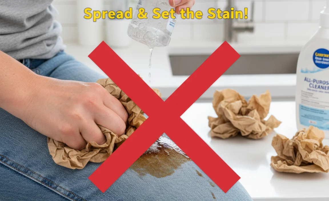 What NOT to Do When Removing Soy Sauce Stains