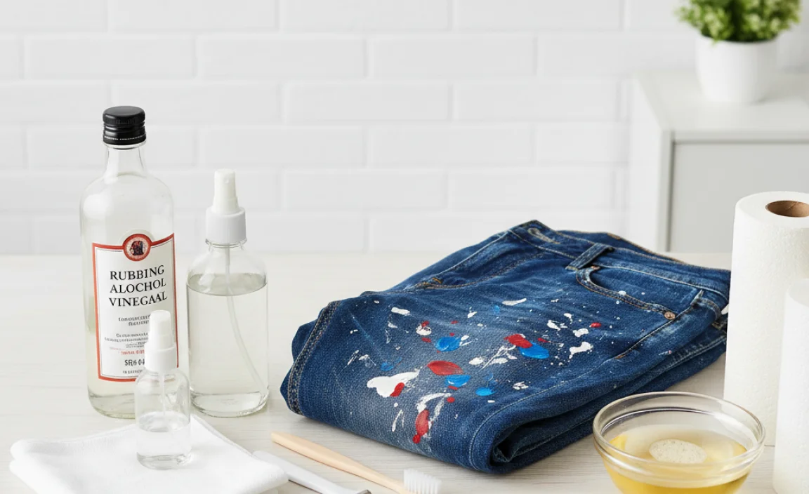 What You&#8217;ll Need: Your Arsenal Against Acrylic Paint