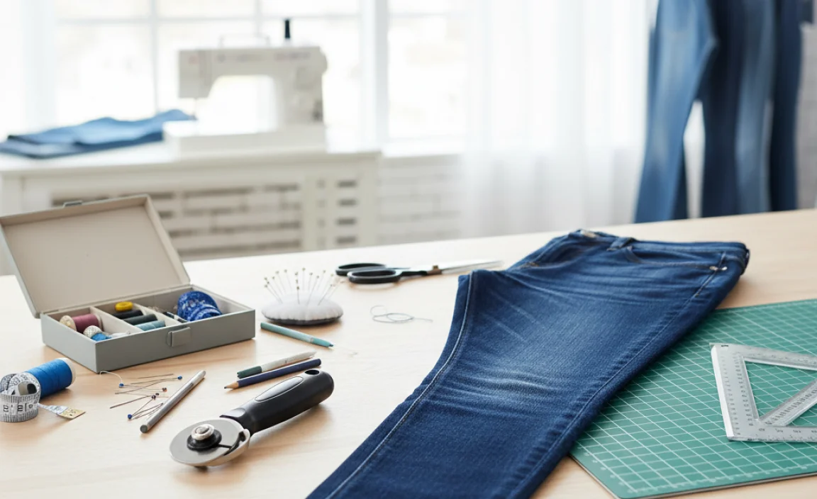 What You’ll Need: Your Jeans Alteration Toolkit
