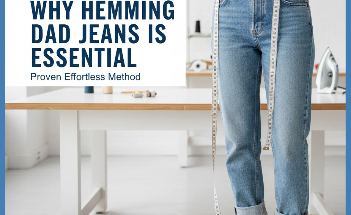 Why Hemming Dad Jeans is Essential