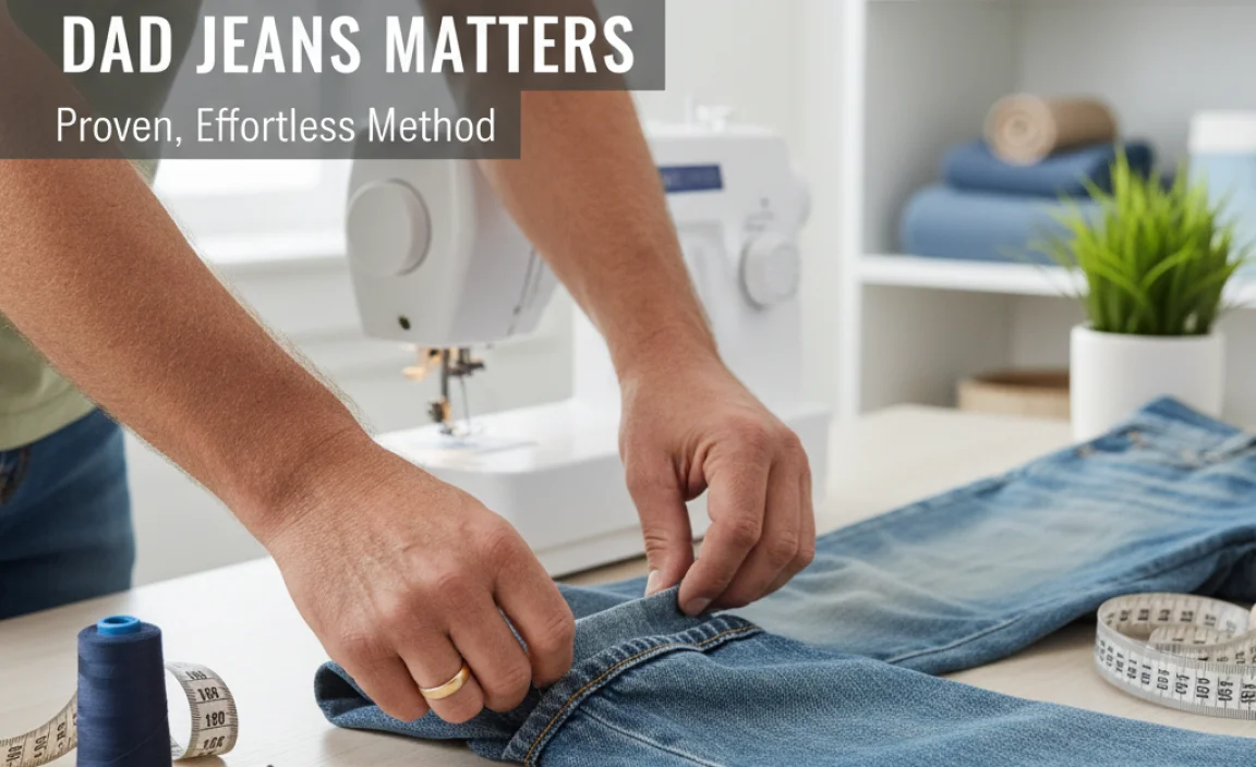 Why Hemming Your Dad Jeans Matters