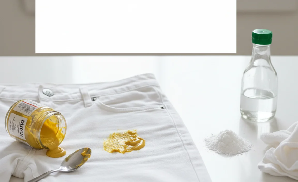 Why Mustard Stains Are Tricky (But Fixable!)