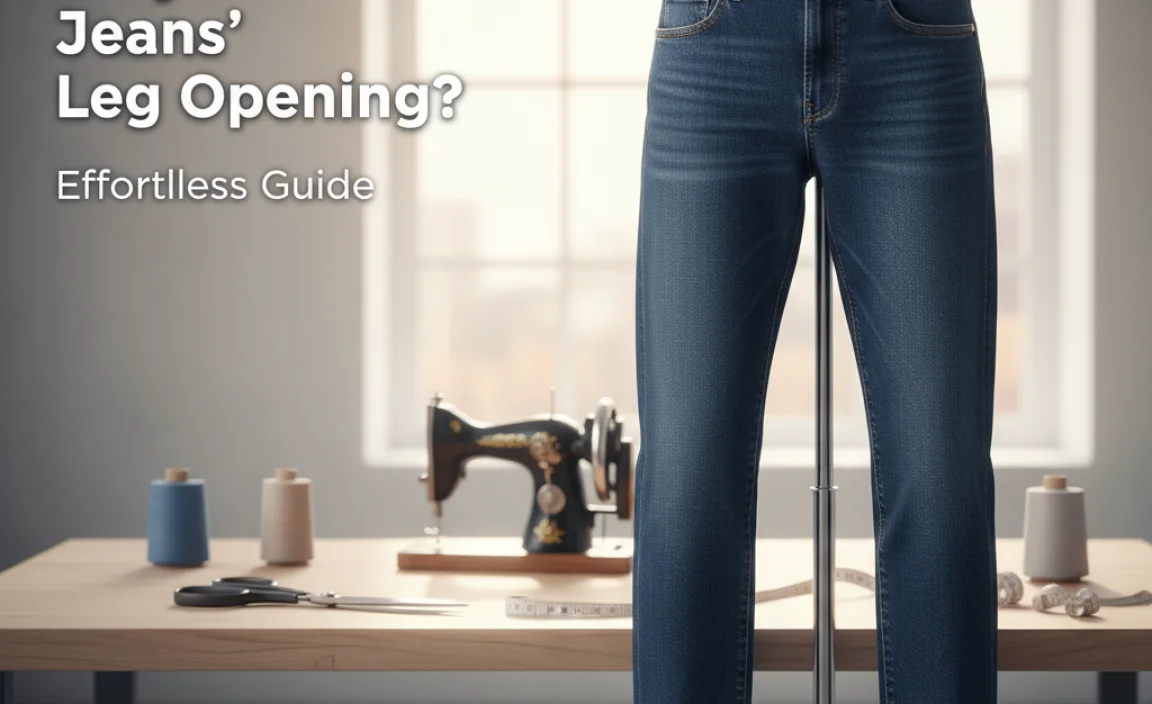 Why Narrow Your Jeans&#8217; Leg Opening?