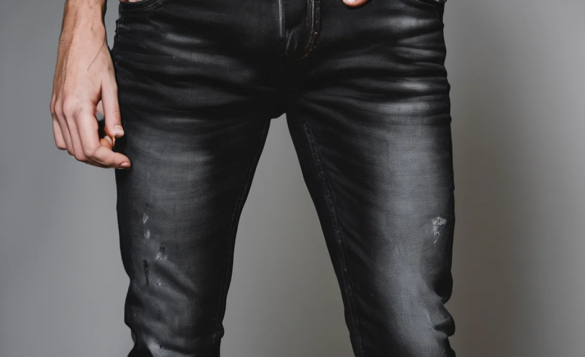 Why Paint Stains on Black Jeans Need Prompt Attention