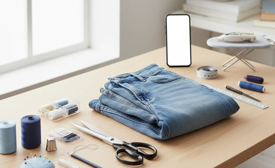 Gather Your Hemming Supplies