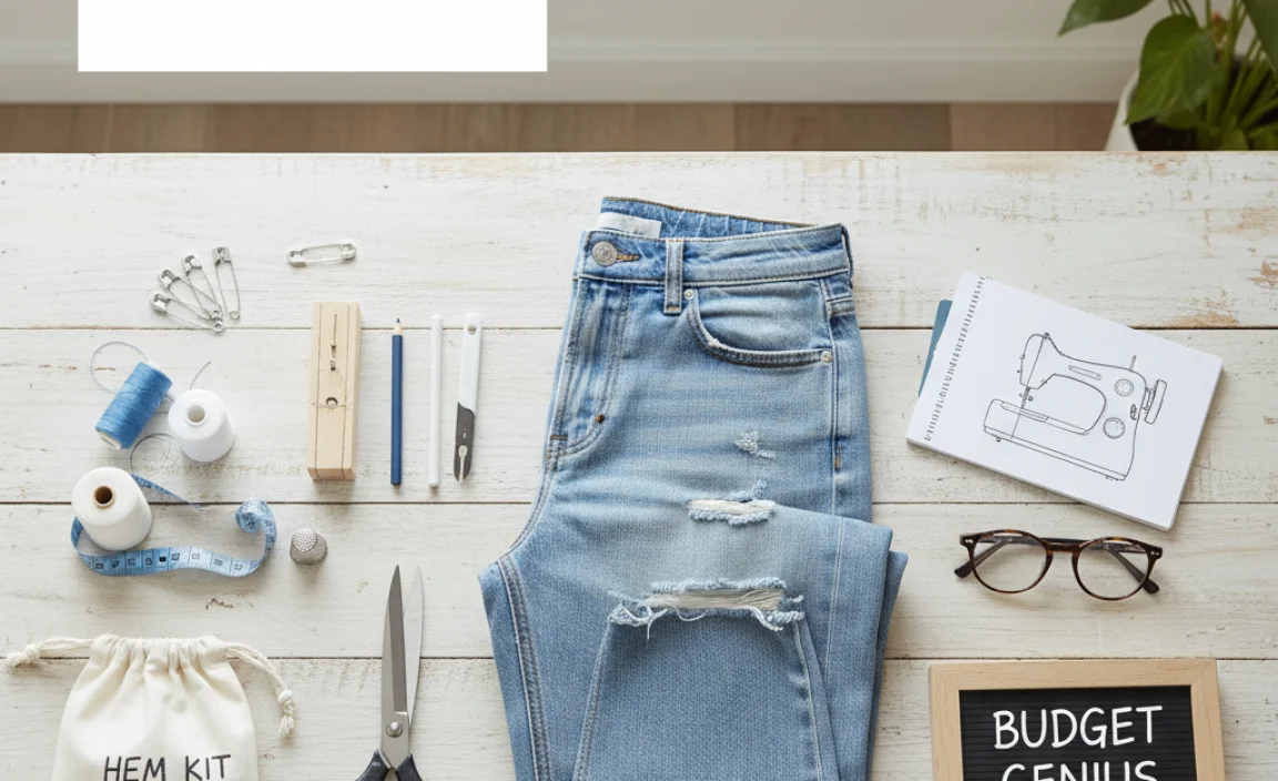 Gathering Your Hemming Arsenal: Tools and Materials