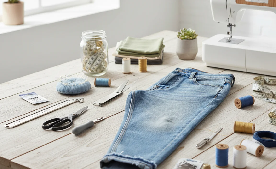 Gathering Your Hemming Supplies