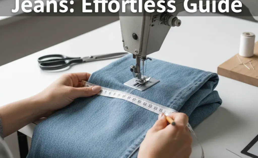 How To Hem Baggy Jeans: Effortless Guide