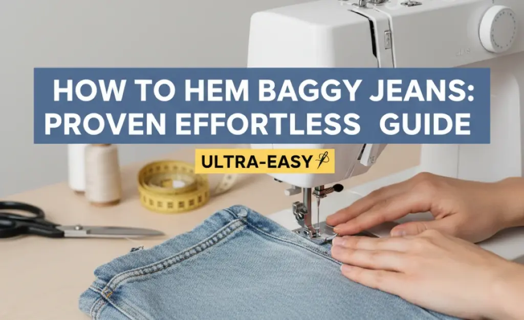 How to Hem Baggy Jeans: Proven Effortless Guide