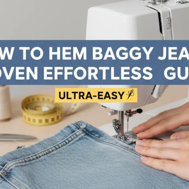 How to Hem Baggy Jeans: Proven Effortless Guide