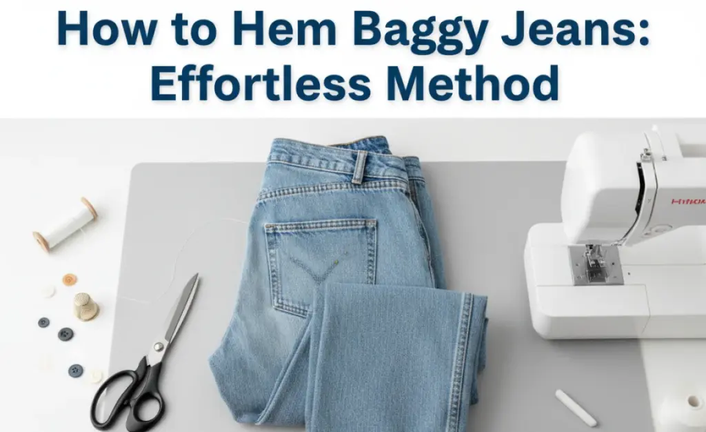 How to Hem Baggy Jeans: Proven Effortless Method
