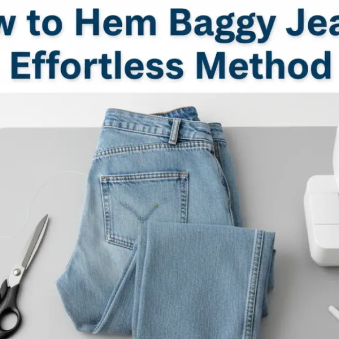 How to Hem Baggy Jeans: Proven Effortless Method