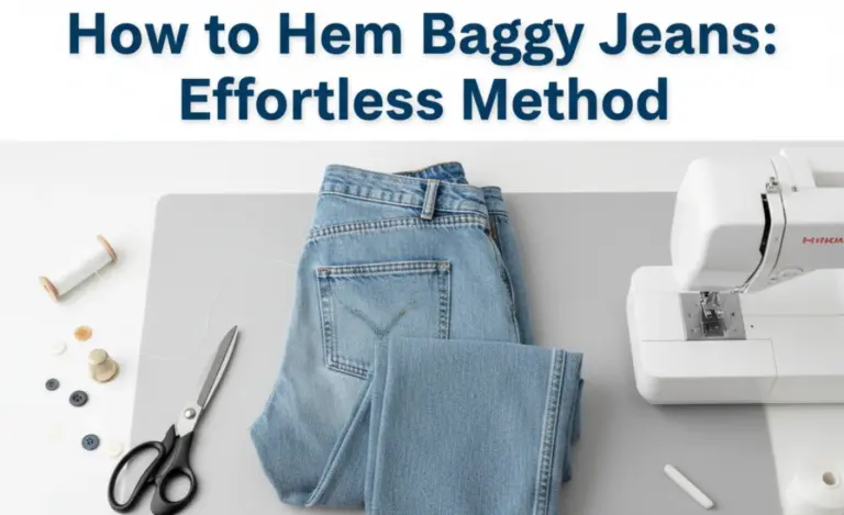 How to Hem Baggy Jeans: Proven Effortless Method