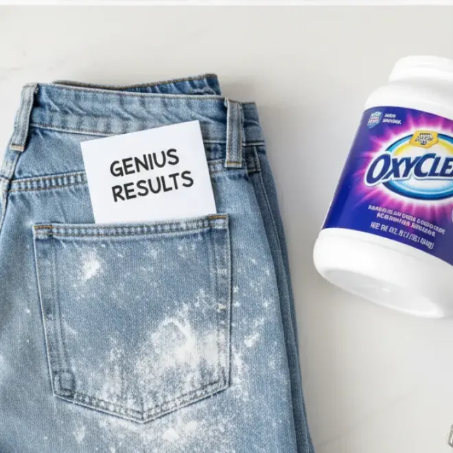 How to Hem Baggy Jeans With Oxyclean: Genius Results