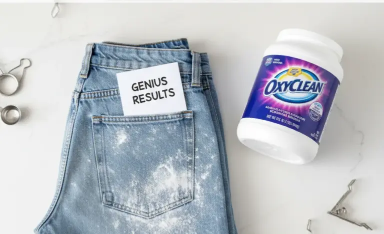 How to Hem Baggy Jeans With Oxyclean: Genius Results