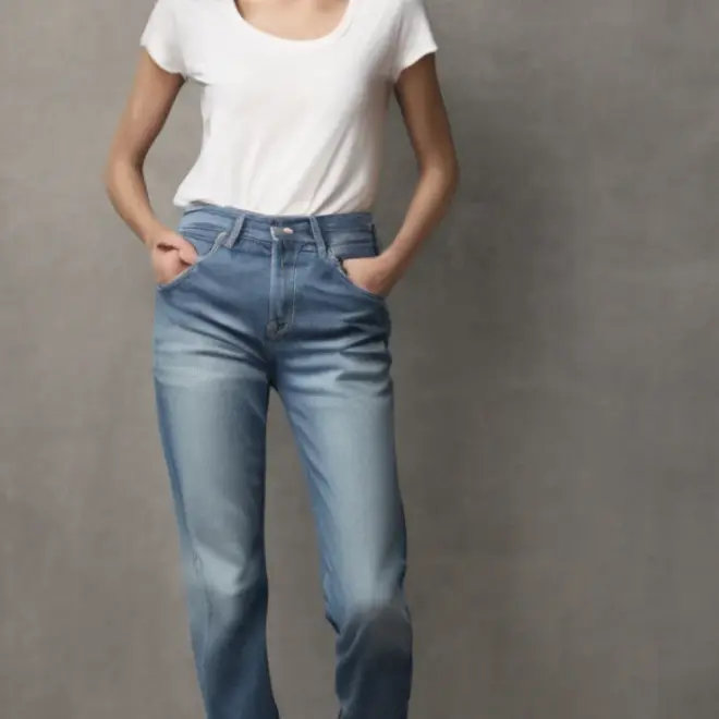How to Hem Boyfriend Jeans: Effortless Air Dry