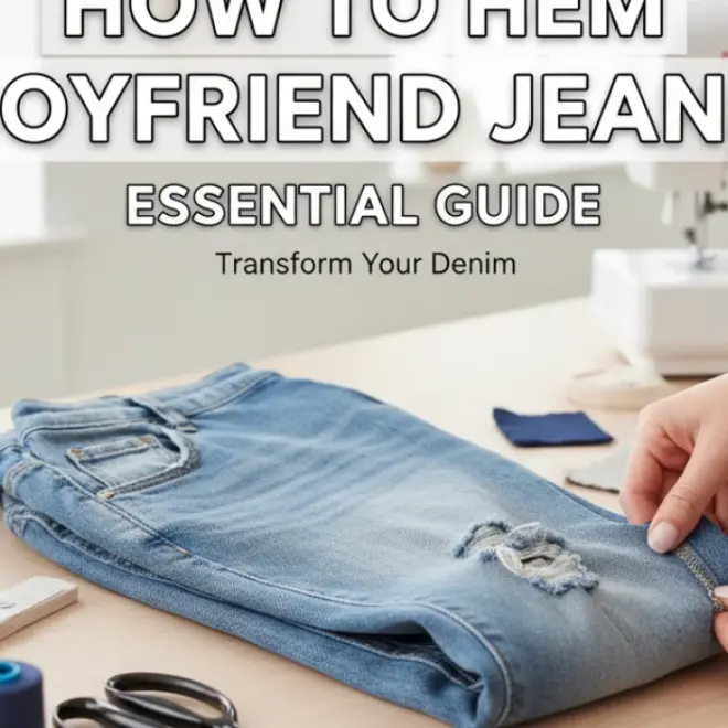 How to Hem Boyfriend Jeans: Essential Guide