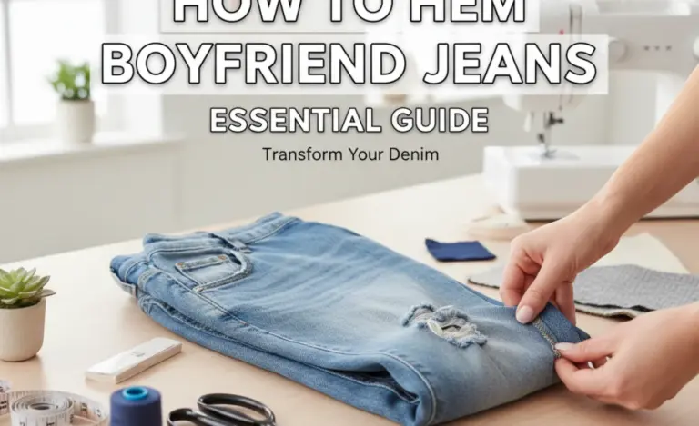 How to Hem Boyfriend Jeans: Essential Guide