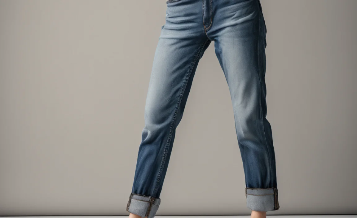 How to Hem Boyfriend Jeans: Genius Budget Style