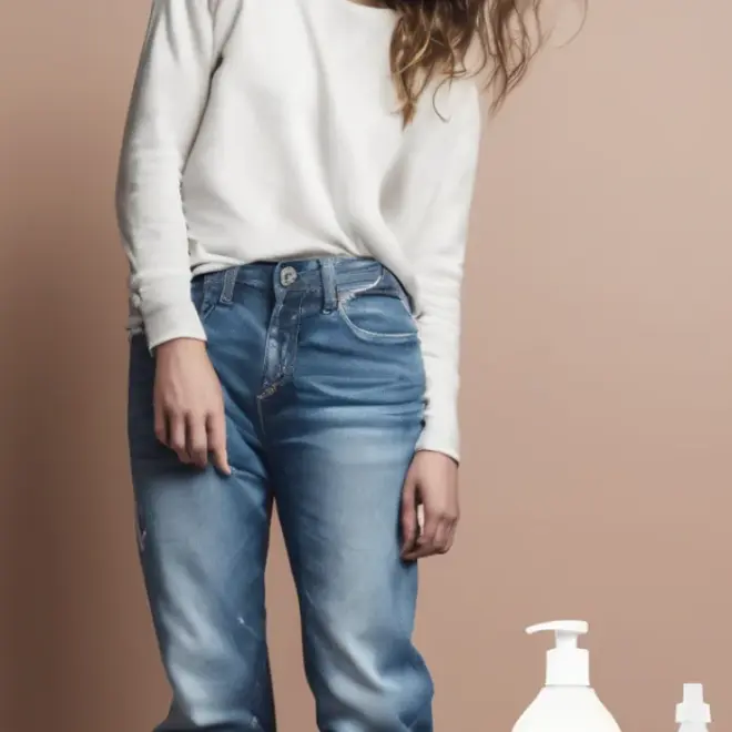 How to Hem Boyfriend Jeans: Genius Dish Soap Trick