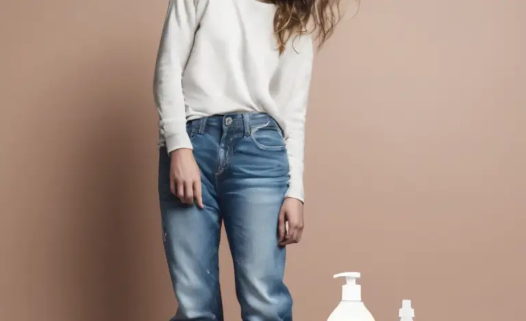 How to Hem Boyfriend Jeans: Genius Dish Soap Trick