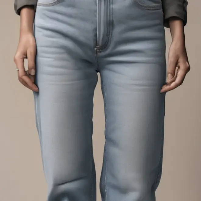 How to Hem Mom Jeans: Effortless Air Dry