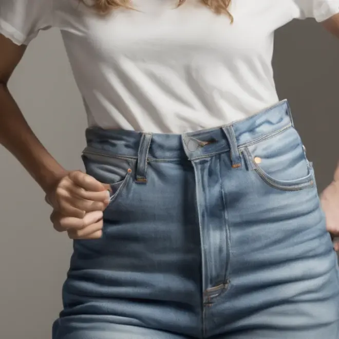 How to Hem Mom Jeans: Genius Vinegar Trick