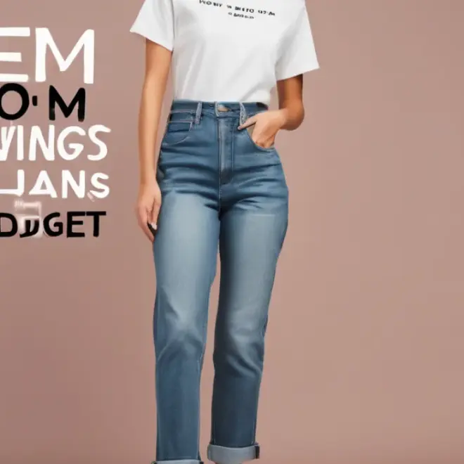 How to Hem Mom Jeans On A Budget: Brilliant Savings