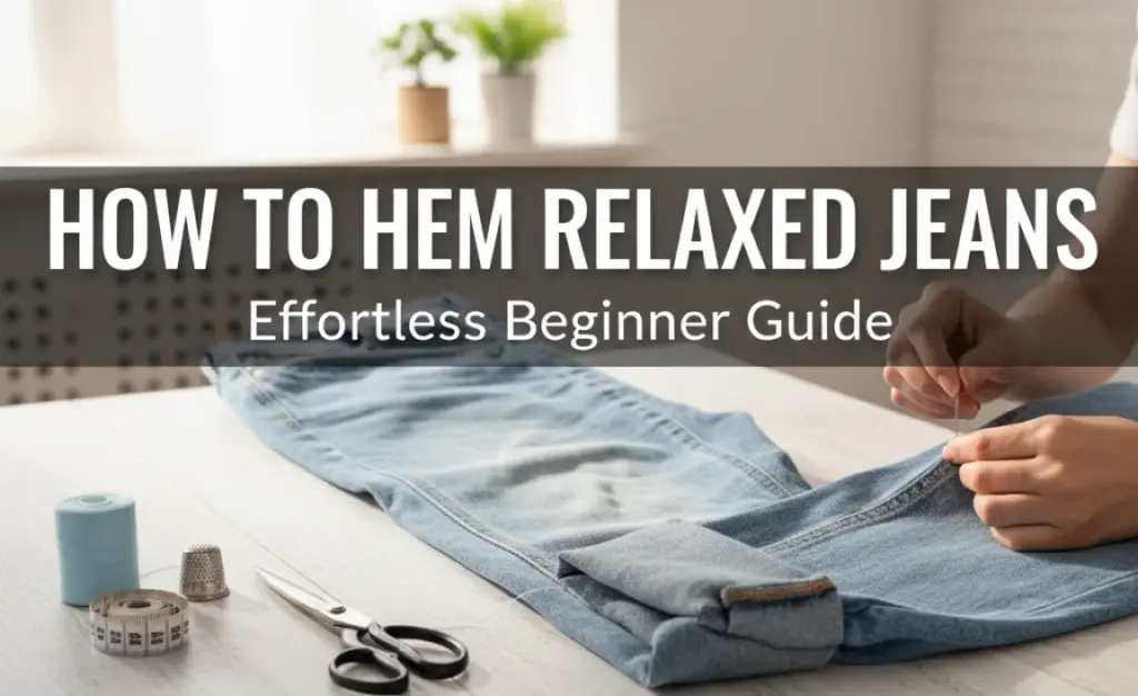 How to Hem Relaxed Jeans: Effortless Beginner Guide