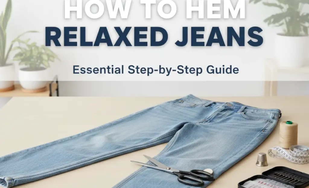 How To Hem Relaxed Jeans: Essential Step-by-Step Guide