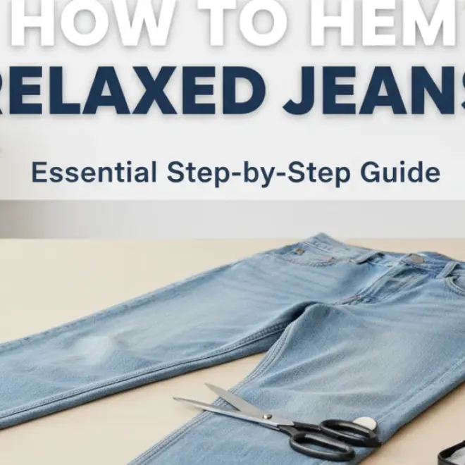 How To Hem Relaxed Jeans: Essential Step-by-Step Guide