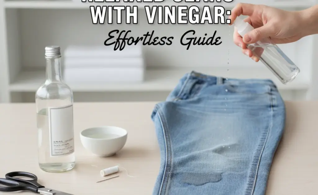 How to Hem Relaxed Jeans with Vinegar: Effortless Guide