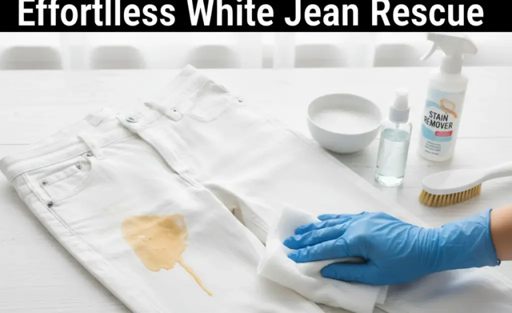 How to Remove Beer: Effortless White Jean Rescue
