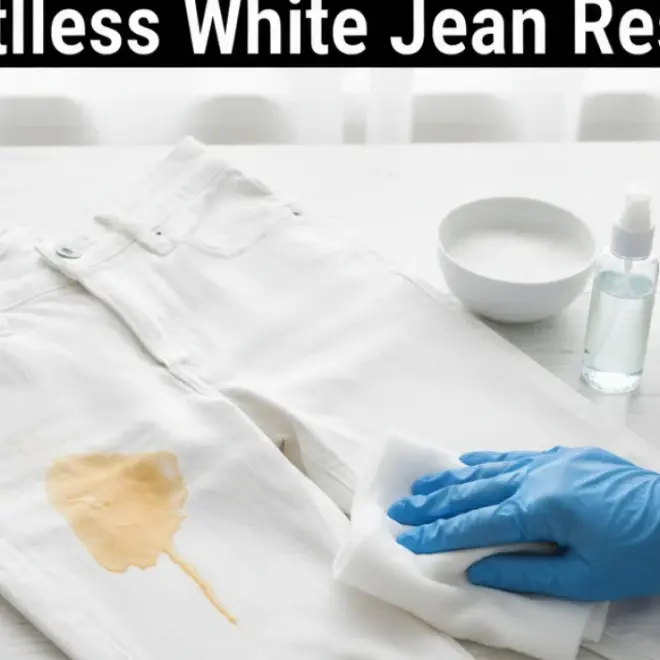 How to Remove Beer: Effortless White Jean Rescue
