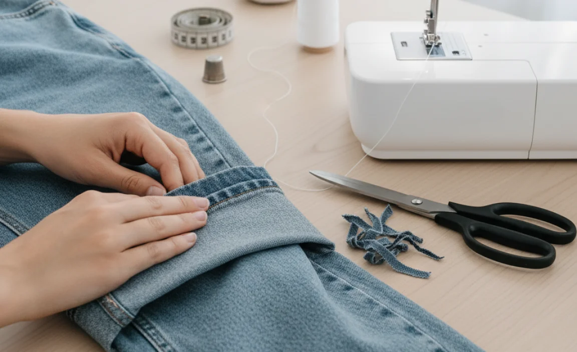 Method 1: The “Cut and Sew” Method (Machine Sewing)