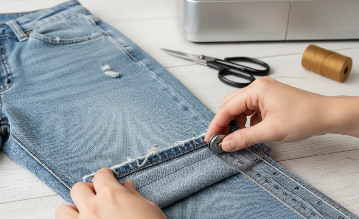 Preserving the Original Hem: A More Advanced Technique