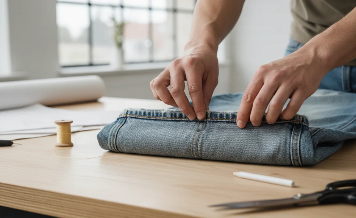 Preserving the Original Hem: The Trickiest, Most Authentic Look