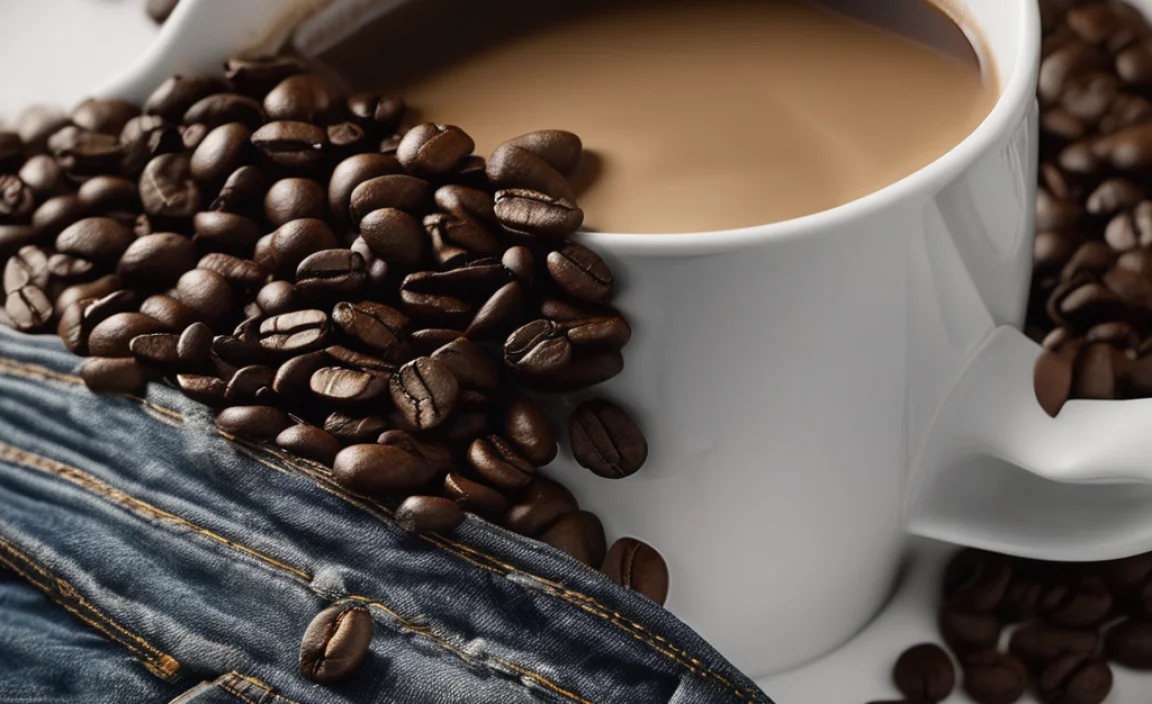 Step-by-Step: Coffee Stain Removal for Dark Wash Jeans