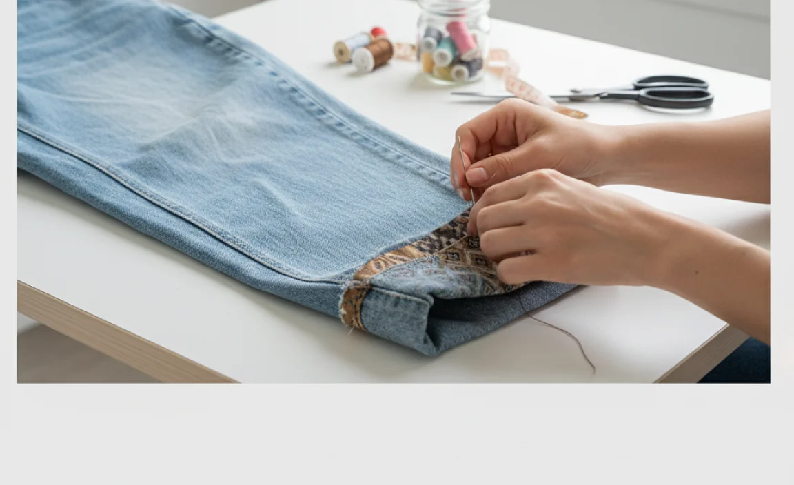 Step-by-Step Guide: Hemming the Length of Your Jeans