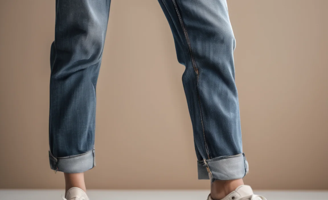 Step-by-Step Guide: How to Hem Boyfriend Jeans (Air Dry Only)