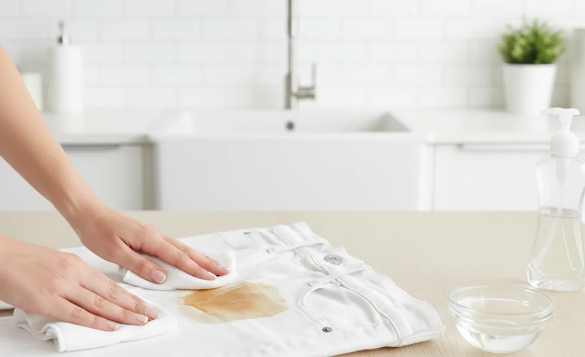 Step-by-Step Guide: Removing Fresh Beer Stains