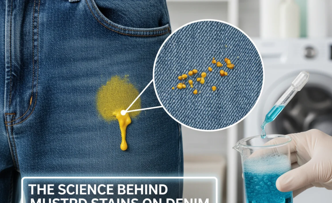 The Science Behind Mustard Stains on Denim