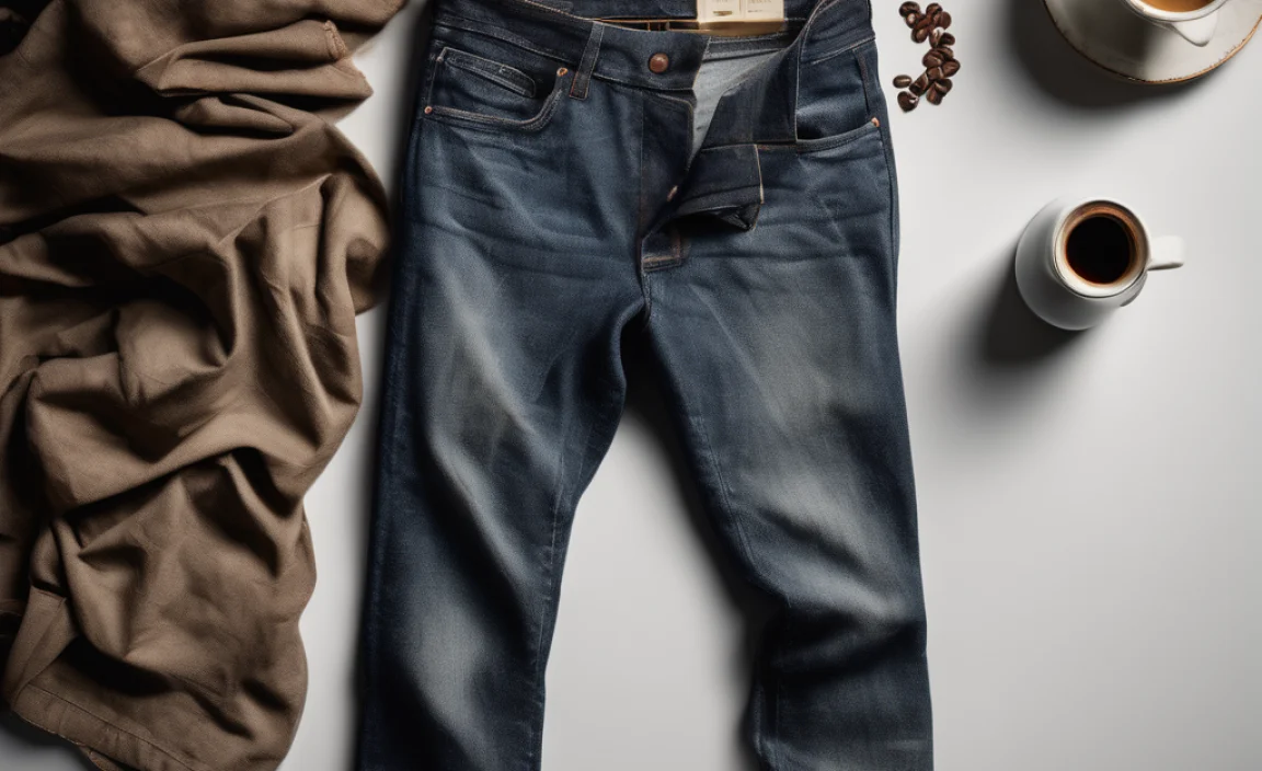 The Science of Coffee Stains on Denim