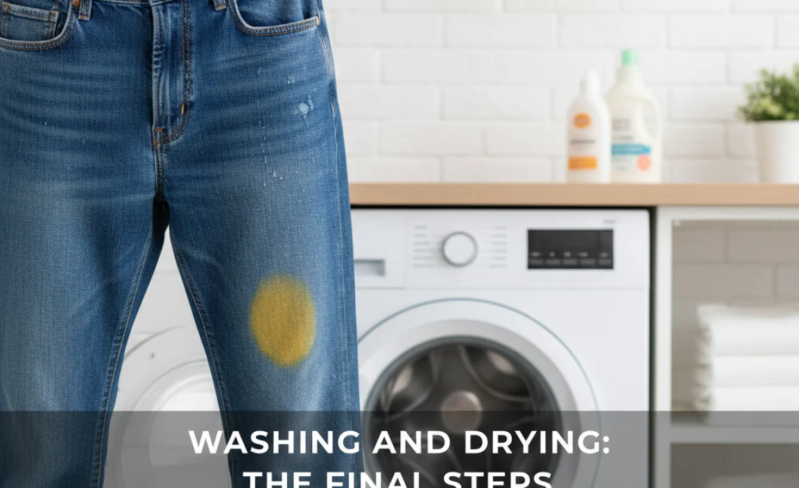 Washing and Drying: The Final Steps
