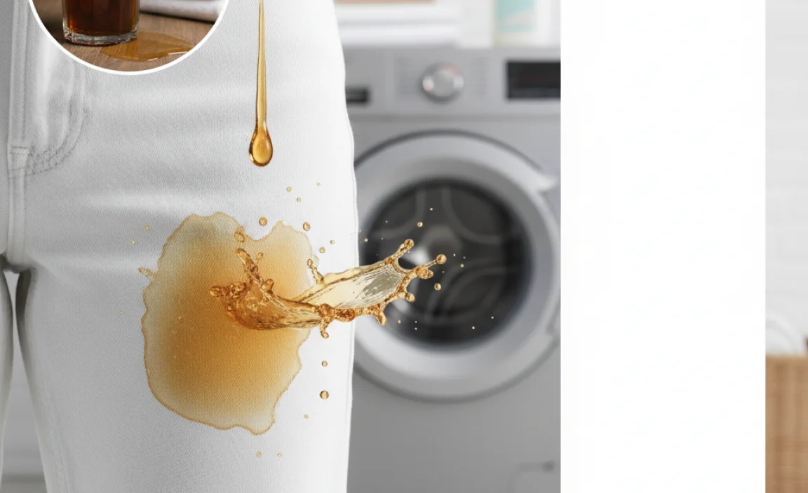 Why Beer Stains White Jeans