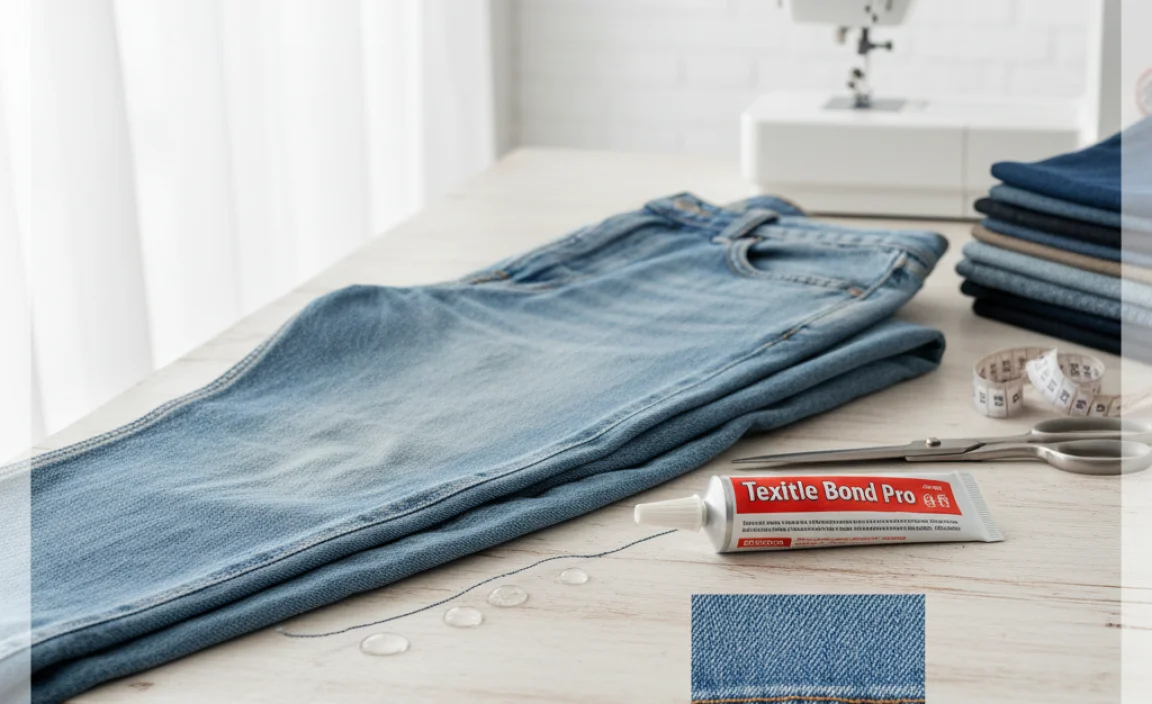 Why Fabric Glue is a Game-Changer for Hemming Jeans