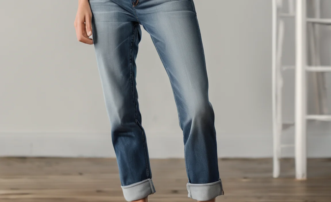 Why Hem Your Boyfriend Jeans?