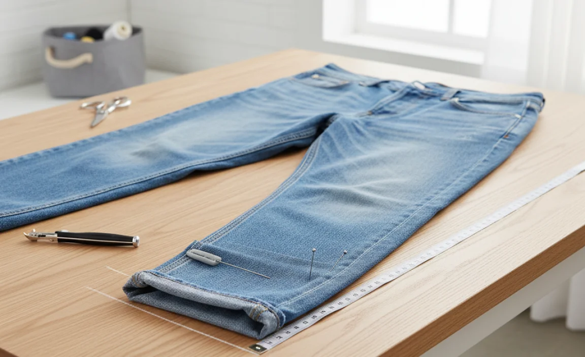 Why Hem Your Relaxed Jeans?