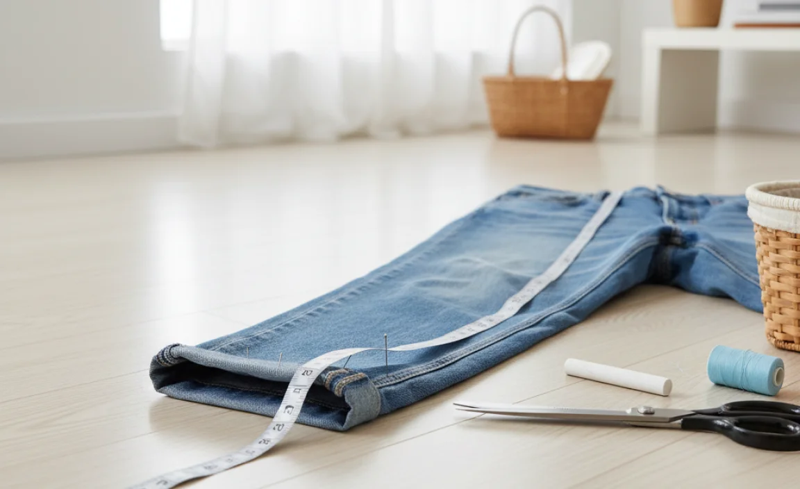 Why Hemming Relaxed Jeans Matters