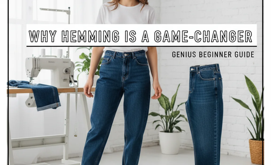 Why Hemming Your Baggy Jeans is a Game-Changer